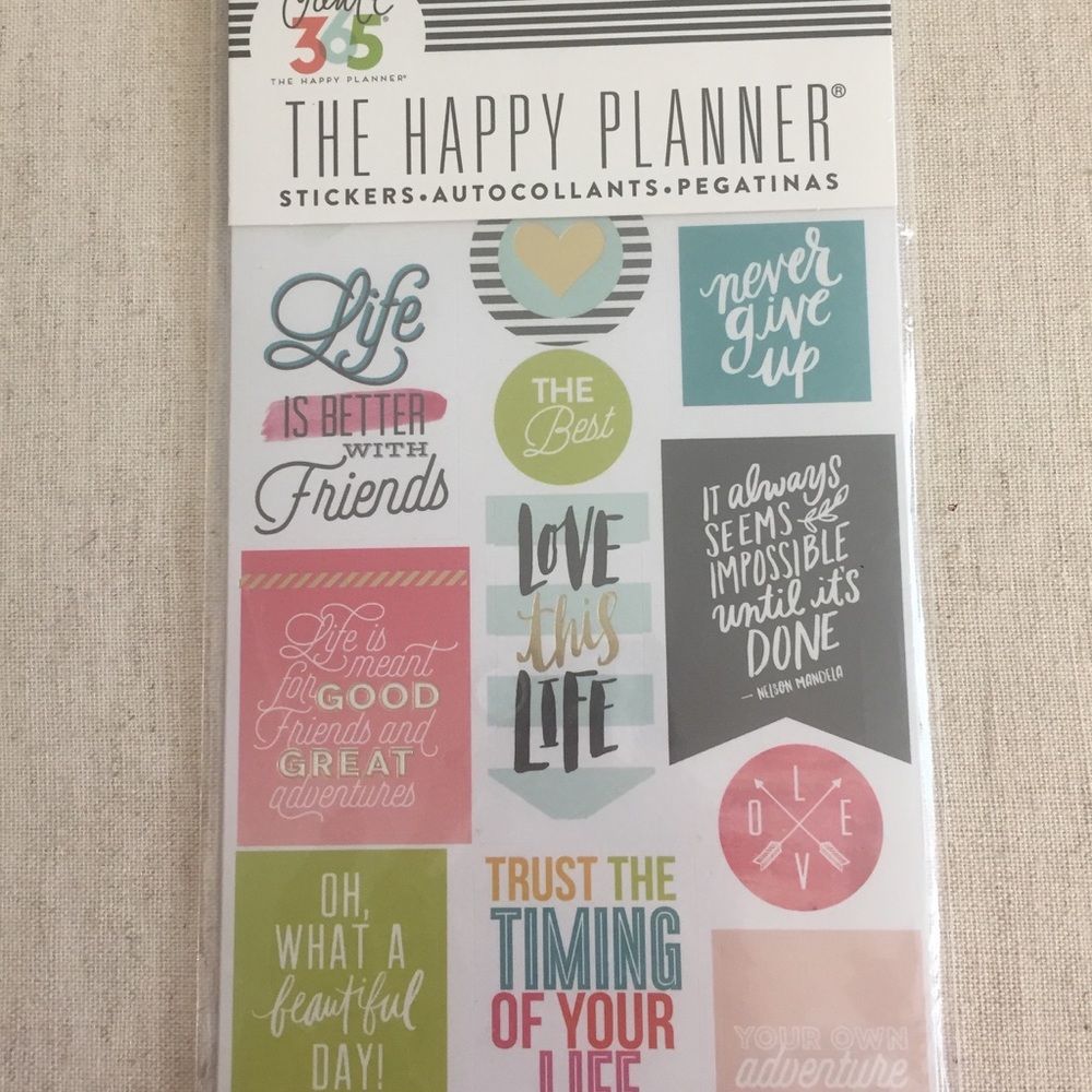 Happy Planner stickers